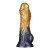 Pripučiamas silikoninis dildo „Aerosx Nr. 8.0 Gold/Black“