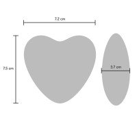 Klitorinis stimuliatorius - vibratorius „Heartbeat“ - Xocoon