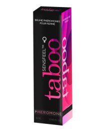 Kūno dulksna moterims su feromonais „Taboo Sensfeel“, 15 ml - Ruf