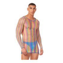 Palaidinės ir kelnaičių rinkinys „Pride Drip“ - Rainbow Party