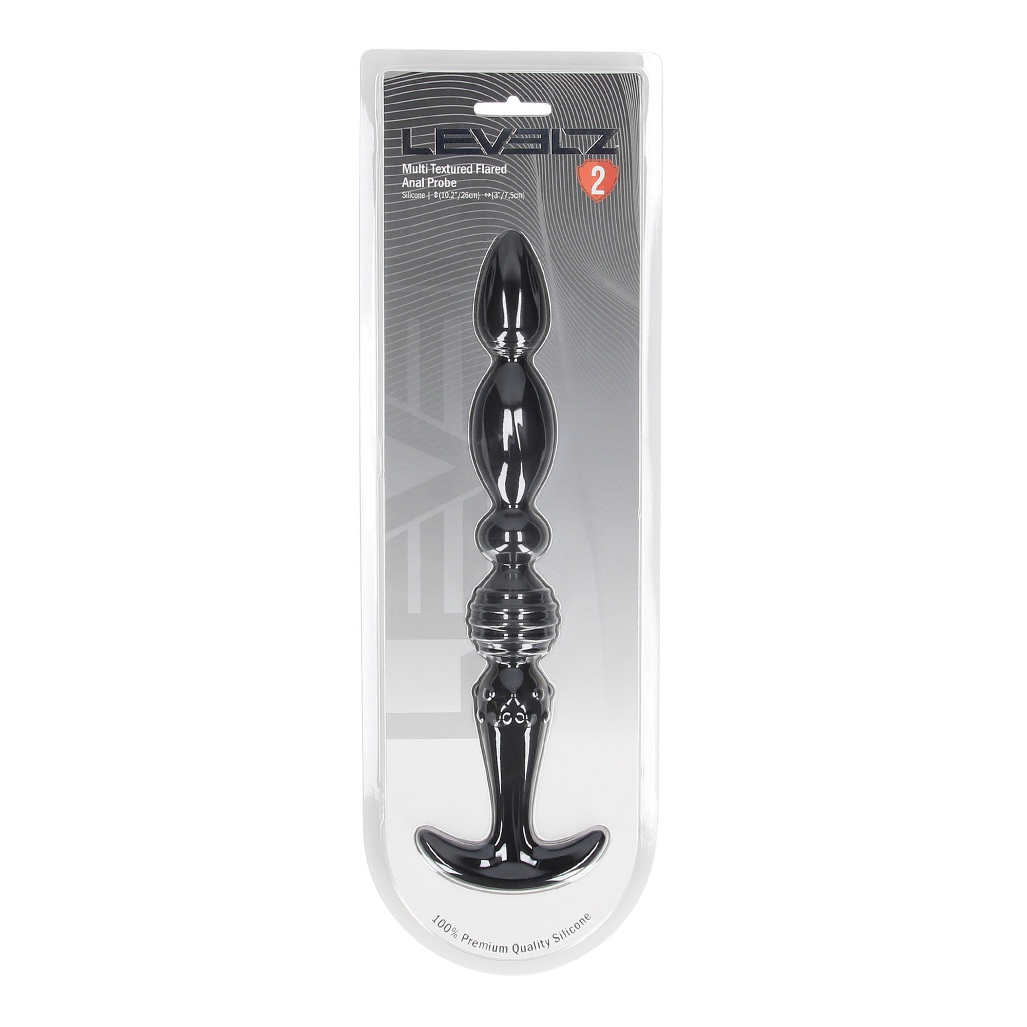 Analiniai karoliukai „Multi Textured Flared“ - Levelz