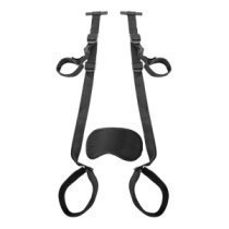 Ant durų tvirtinamos sūpynės „Black & White Door Swing“ - Ouch!