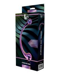 Stiklinis dildo „Curved Big Wand“ - Dream Toys