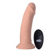 Pripučiamas vibruojantis dildo „7X Silicone Dildo 7 Inch“