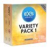 Prezervatyvų rinkinys „Variety Pack 1“, 48 vnt. - EXS Condoms