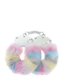 Antrankiai „Heavy-duty Fluffy Handcuffs Multicolor 2“ - Ouch!