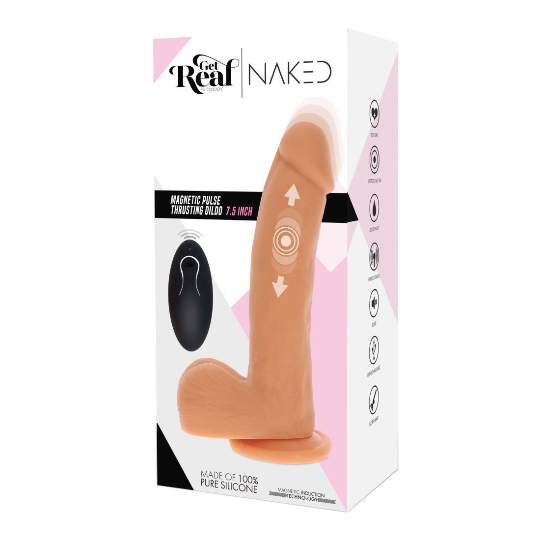 Automatinis falo imitatorius „Magnetic Pulse Trusting Dildo“ - Get Real