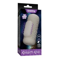 Vibruojanti penio mova - masturbatorius „Knights Ring Drip“ - Lovetoy