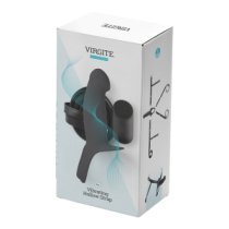 Vibuojantis tuščiaviduris strap-on dildo „H3 Size S“ - Virgite