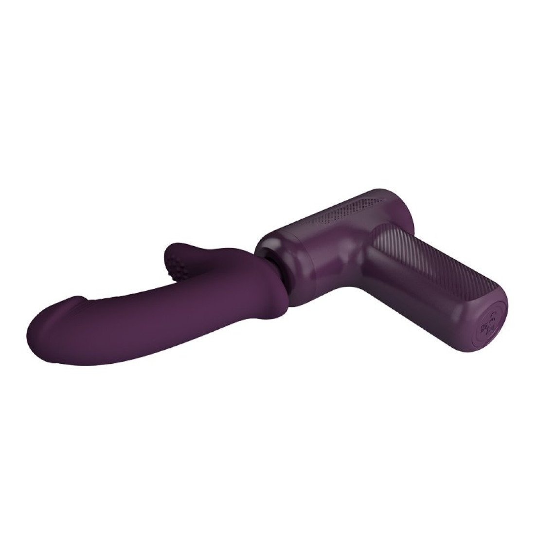 Automatinis vibratorius kiškutis „Super Powerful Thrusting Dj Scholar“ - Pretty Love