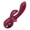 Vibratorius kiškutis „Glam Duo Vibrator“ - Dream Toys