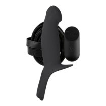 Vibuojantis tuščiaviduris strap-on dildo „H3 Size S“ - Virgite