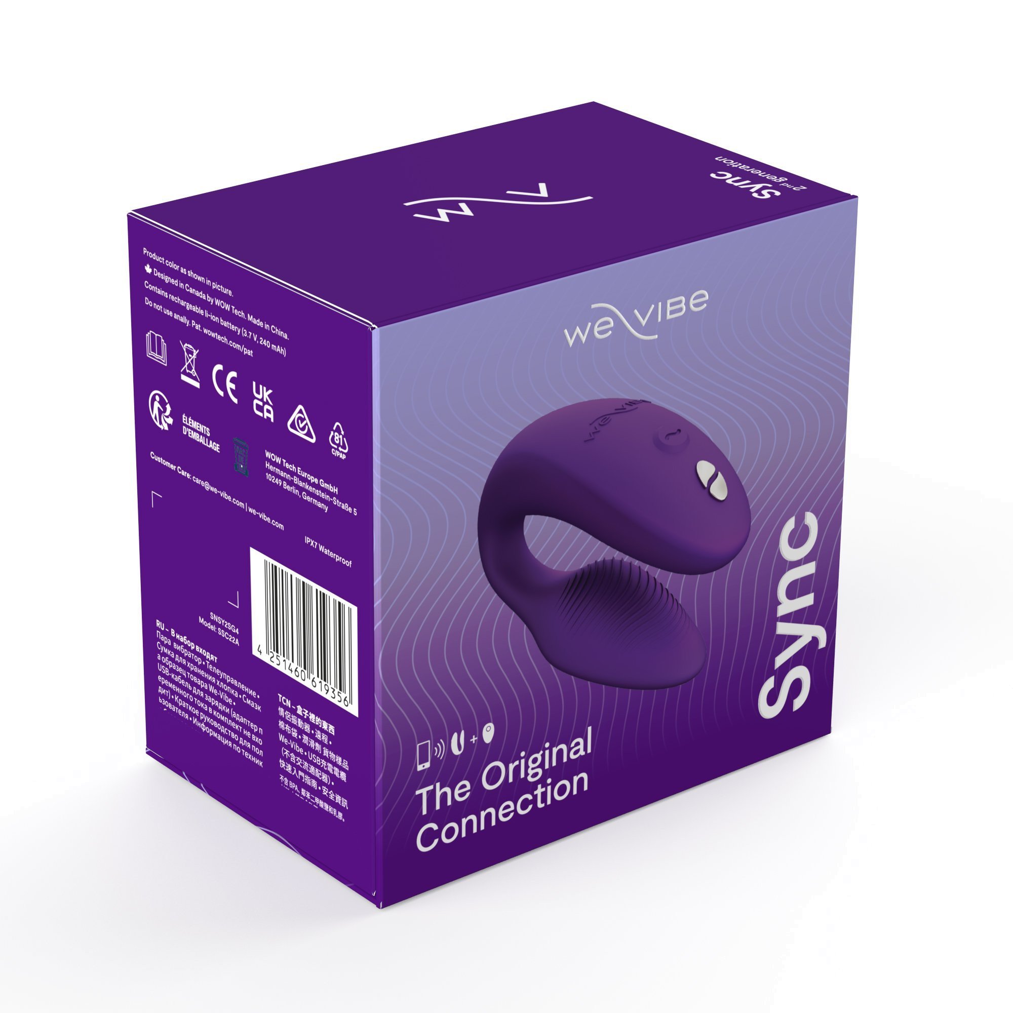 Išmanusis vibratorius poroms „Sync 2“ - We-Vibe