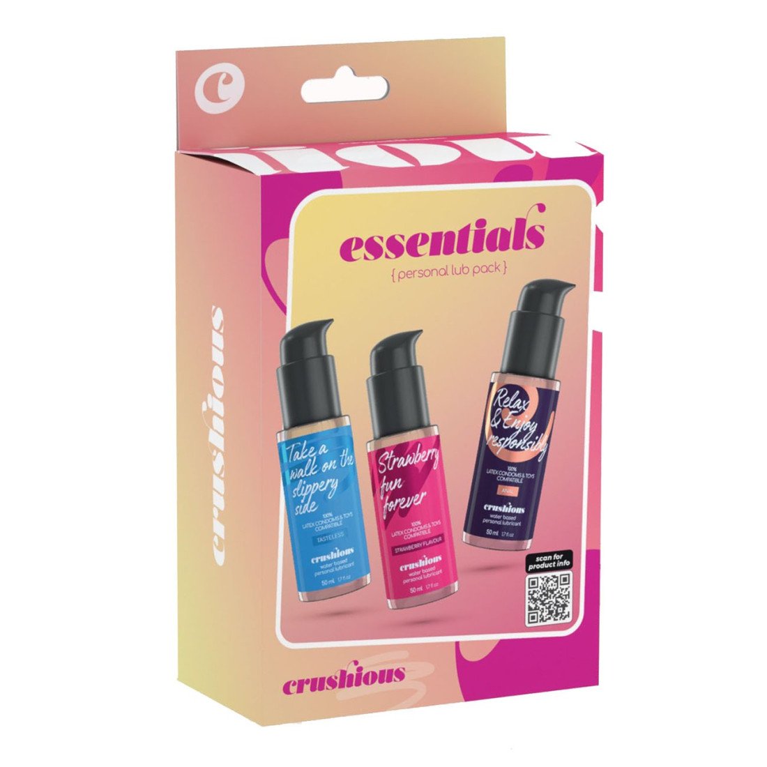 Lubrikantų rinkinys „Essentials“ - Crushious