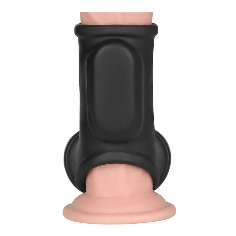 Vibruojanti penio ir sėklidžių mova „Knights Ring Silk“ - Love Toy