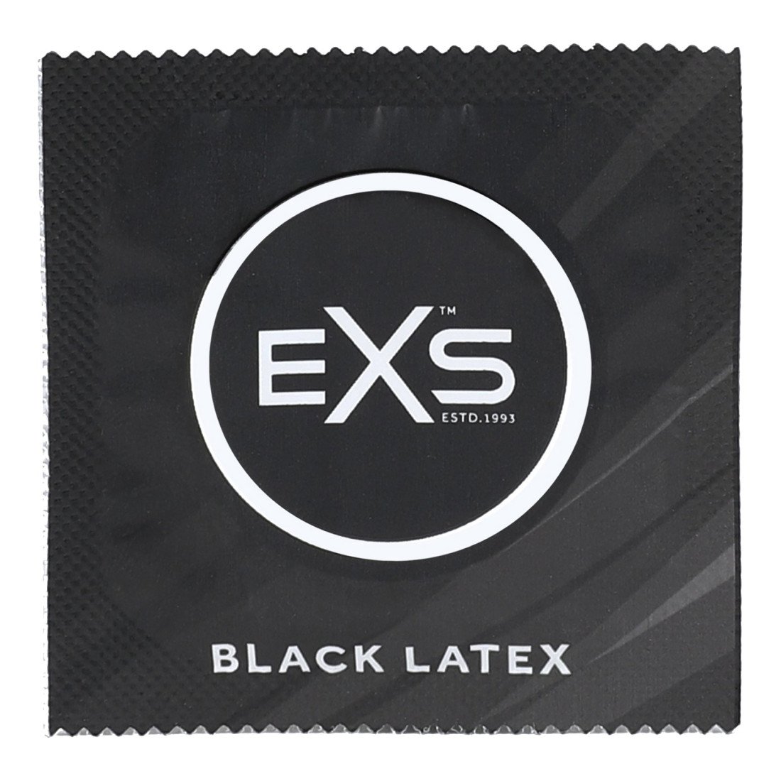 Prezervatyvai „Black Latex“, 12 vnt. - EXS Condoms