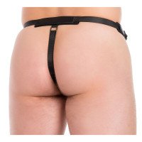 Vibruojantis strap-on dildo „Inferno 18 cm“ - Hidden Desire