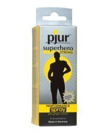 Ejakuliaciją nutolinantis purškalas „Superhero Strong“, 20 ml - Pjur