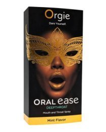 Atpalaiduojantis purškalas oraliniam seksui „Oral Ease Deepthroat“, 15ml - Orgie