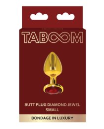 Mažas analinis kaištis „Bondage in Luxury“ - Taboom