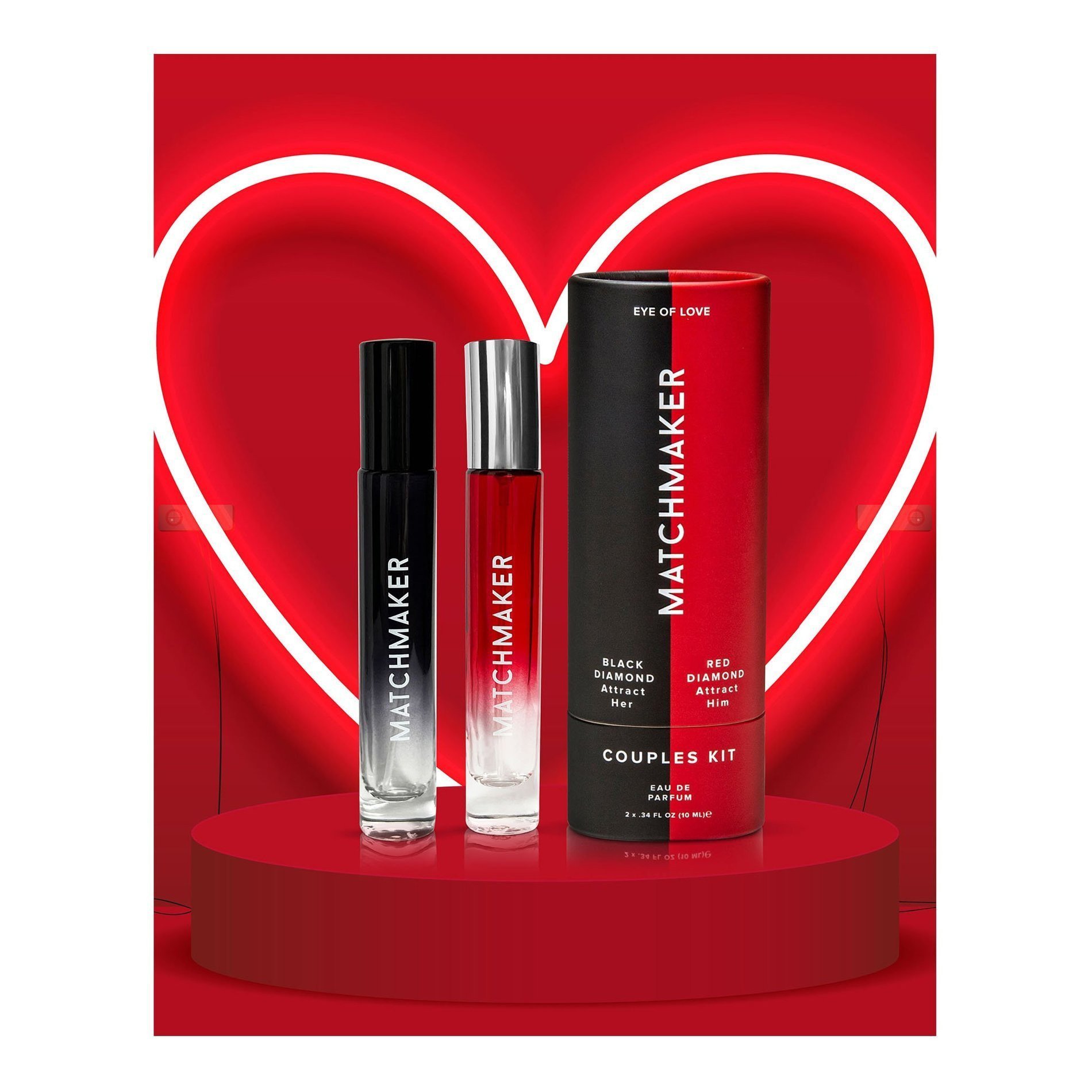 Feromoninių kvepalų rinkinys poroms „Matchmaker Couples Kit“, 20 ml - Eye of Love