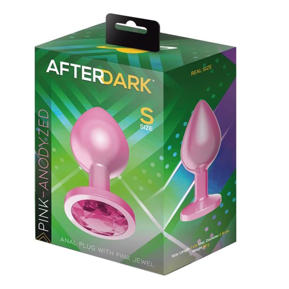 Analinis kaištis „Anodyzed Pink S“ - Afterdark