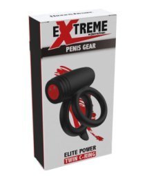 Vibruojantis penio žiedas „Elite Power“ - Extreme