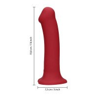 Vibruojantis silikoninis dildo „Non-Phallic Vibrating Dildo Large“ - Loveline