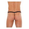 Vyriškos kelnaitės su juostele „Transparent Thong with Zipper“ - Amorable