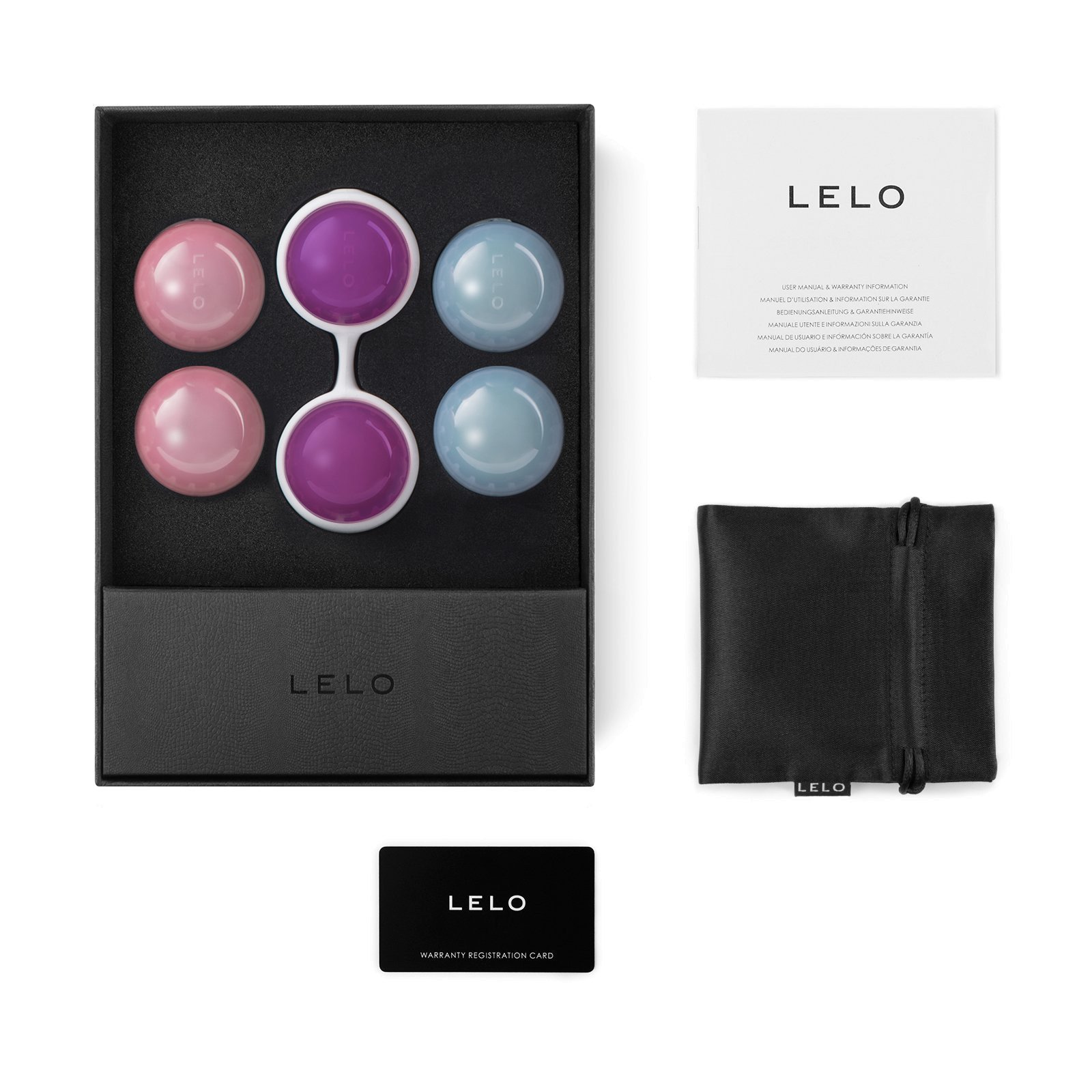 Vaginalinių kamuoliukų rinkinys „Luna Beads Plus“ - LELO