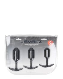 Analinių kaiščių rinkinys „Weighted Anal Plug Training Kit“ - Levelz