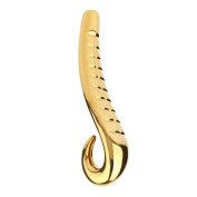 Metalinis dildo „Devil's Tongue“