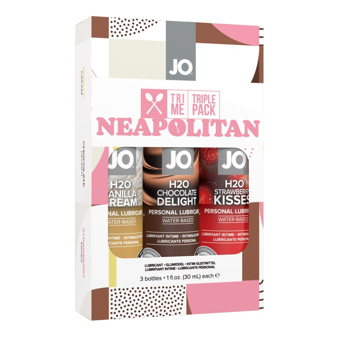 Lubrikantų rinkinys „Tri Me Neapolitan“ - System JO