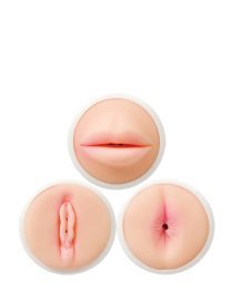 Masturbatorių rinkinys „Easy Rider 3 Pack“ - Shots Toys
