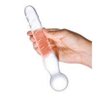 Stiklinis dildo „Joystick“ - Glas
