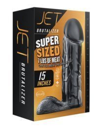 XXL falo imitatorius „Brutalizer“ - Jet