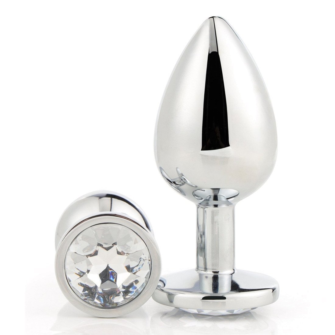 Didelis analinis kaištis „Silver Gleaming Love“ - Dream Toys