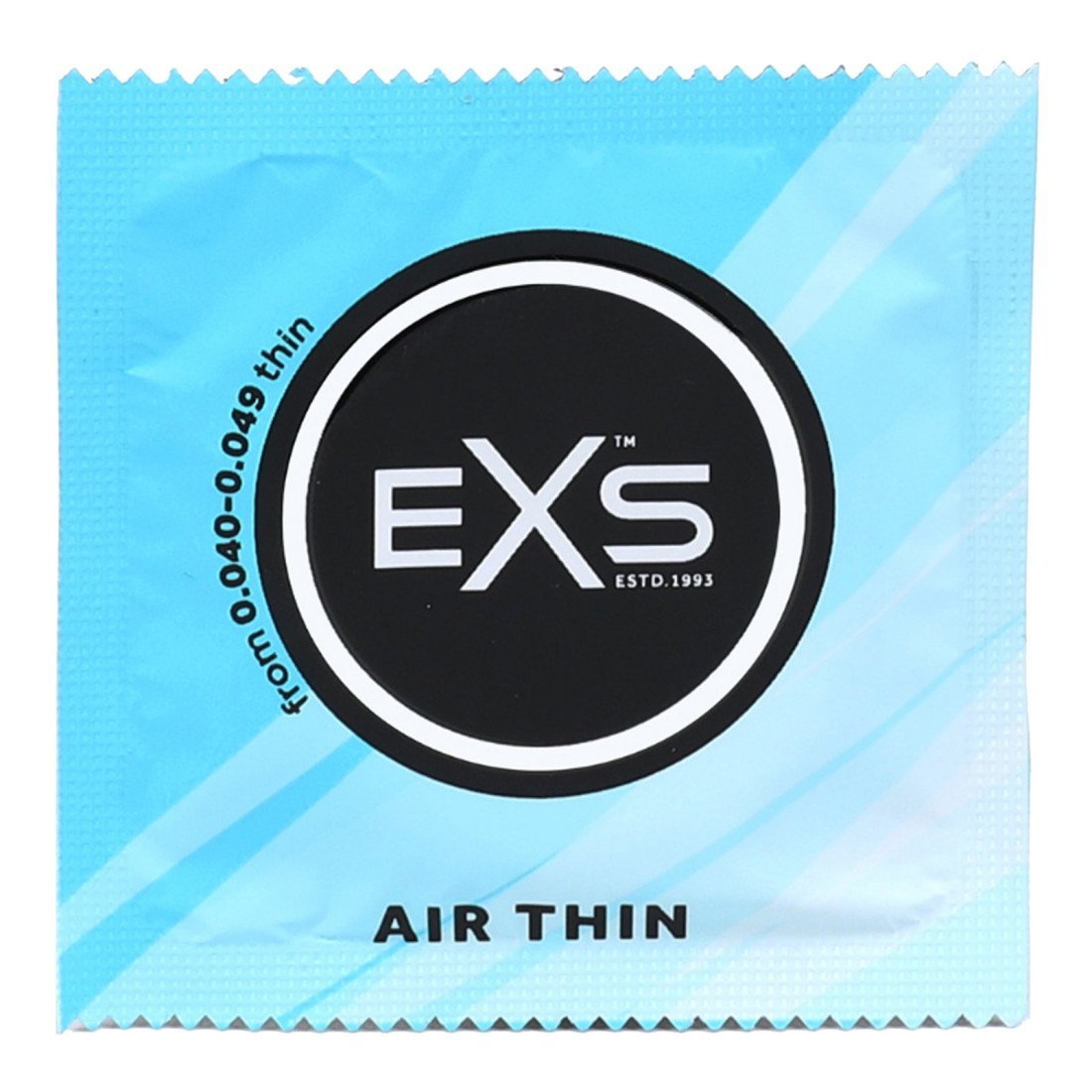 Ploni prezervatyvai „Air Thin“, 12 vnt. - EXS Condoms