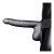 Tuščiaviduris strap-on dildo „Ribbed Hollow Strap-on Nr.8“
