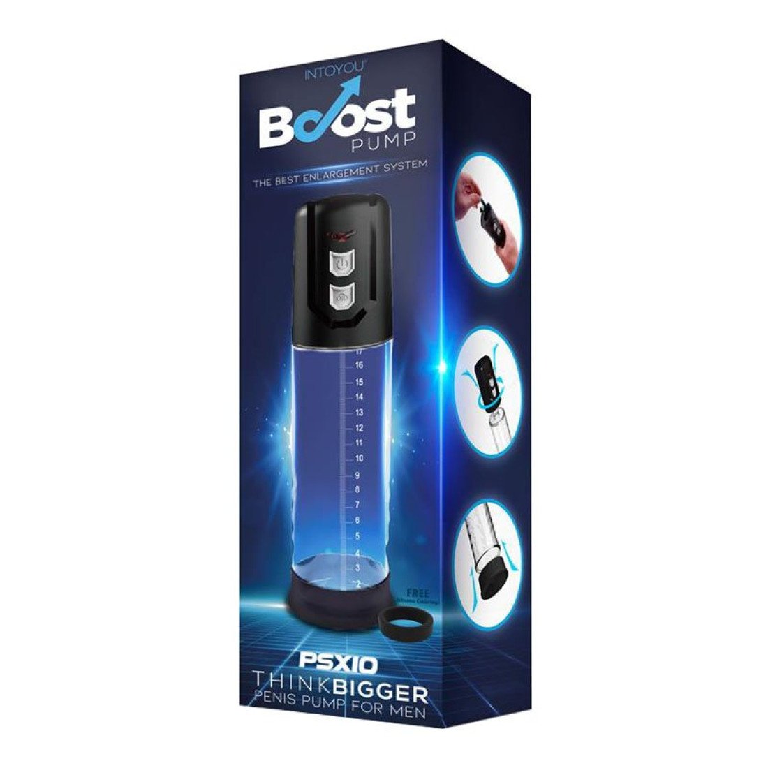 Automatinė penio pompa „Boost Pump PSX10“ - Intoyou