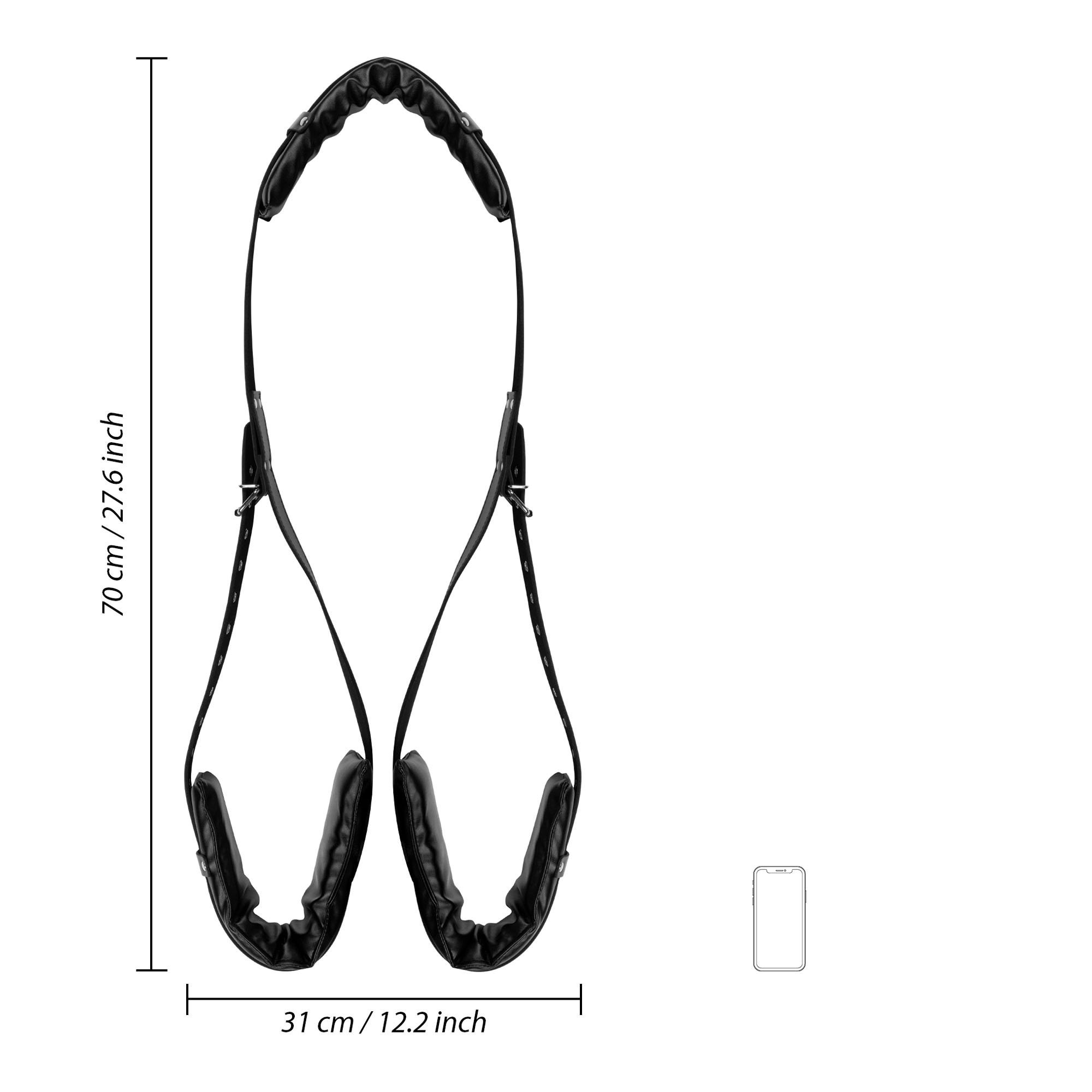 Kūno suvaržymo sistema „Padded Thigh Sling“ - Ouch!