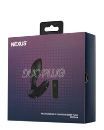 Vibruojantis analinis kaištis „Duo Plug Medium“ - Nexus