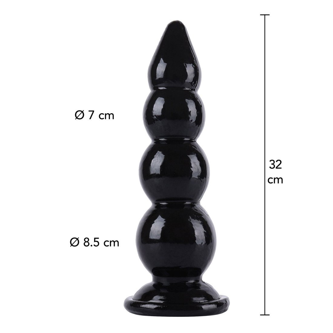 Analinis kaištis „Buttplug Balls XXL“ - Extreme