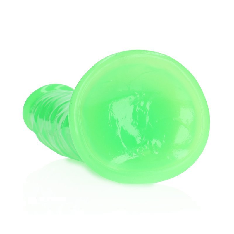 Tamsoje šviečiantis dildo „Glow in The Dark Dildo“ - RealRock
