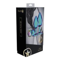 Analinių kaiščių rinkinys „Metal Anal Plug Set“ - Ouch!