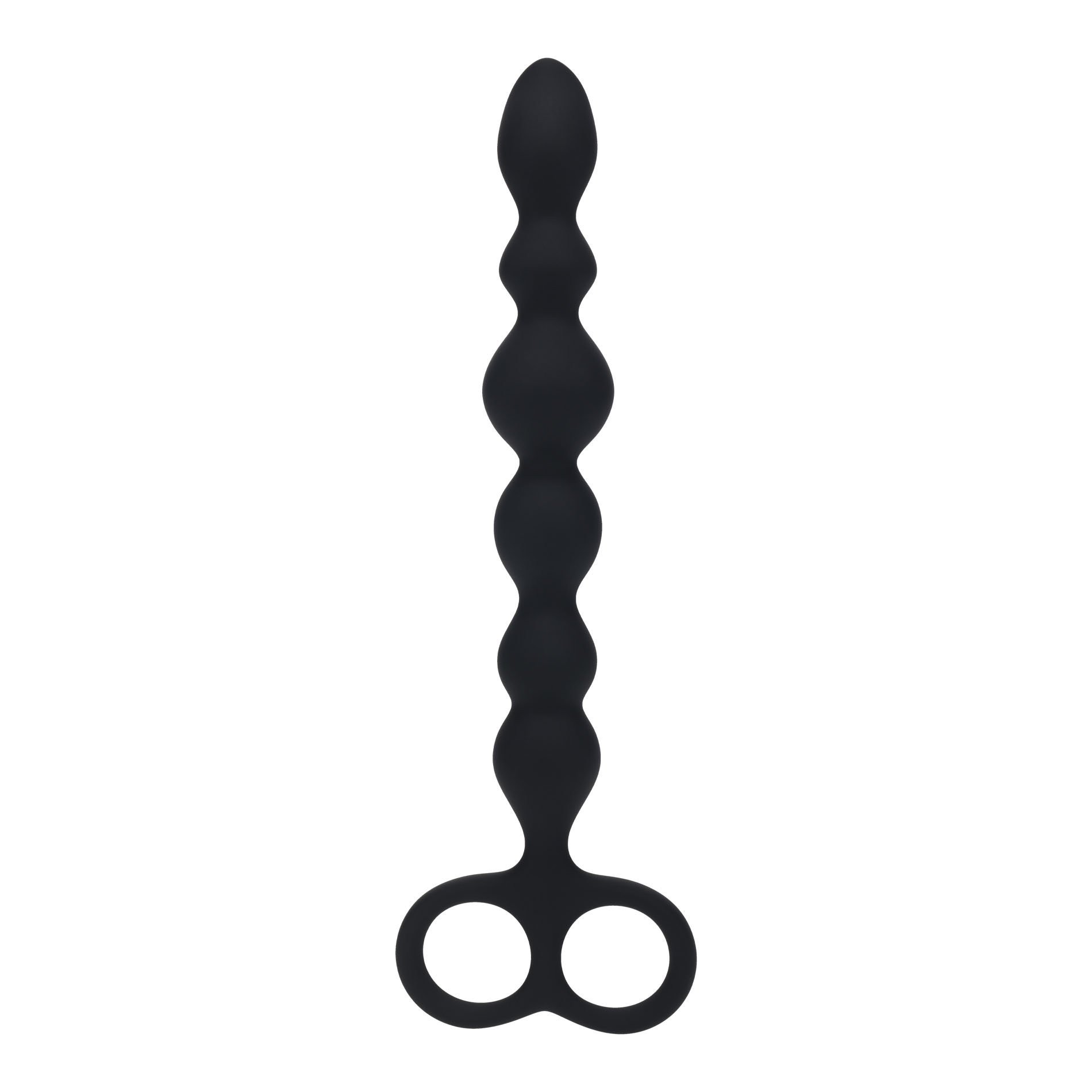 Analiniai karoliukai „Beaded Anal Probe with Double Loop“ - Levelz