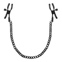 Spenelių spaustukai „Nipple Chain Clamps Black” - Crushious