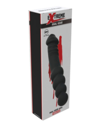 Dvipusis analinis vibratorius „Dual Sided Anal Vibrator“ - Extreme