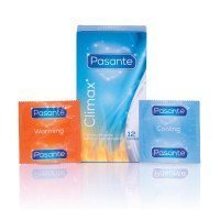 Stimuliuojantys prezervatyvai „Climax“, 12 vnt. - Pasante