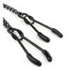 Spenelių spaustukai „Tweezer Nipple Clamps“ - Mr. Steel